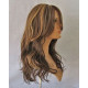 SUNDAY | Long Beachy Waves Wig COLOR CHOICE Heat OK Long Bangs Skin Part Wavy 