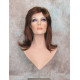 PAULINE | Auburn Brown Mix Long Wig Long Layered Shag Bangs 