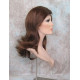 PAULINE | Auburn Brown Mix Long Wig Long Layered Shag Bangs 