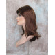 PAULINE | Auburn Brown Mix Long Wig Long Layered Shag Bangs 