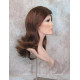PAULINE | Auburn Brown Mix Long Wig Long Layered Shag Bangs 
