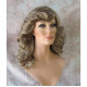 FARAH | 1970s Flipped Look Ash Blonde Long Wig Curly Skin Part 