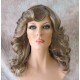 FARAH | 1970s Flipped Look Ash Blonde Long Wig Curly Skin Part 