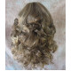 FARAH | 1970s Flipped Look Ash Blonde Long Wig Curly Skin Part 