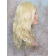 SUNDAY | Light Blonde Long Wig Heat OK Long Bangs Skin Part Wigs 
