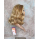 ANGELA 750 | Strawberry Blonde Mix Medium Wig Gentle Waves Skin Top No Bang