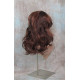 SHANIA | Auburn Copper Long Soft Waves Wig Bangs Side Part 17" 