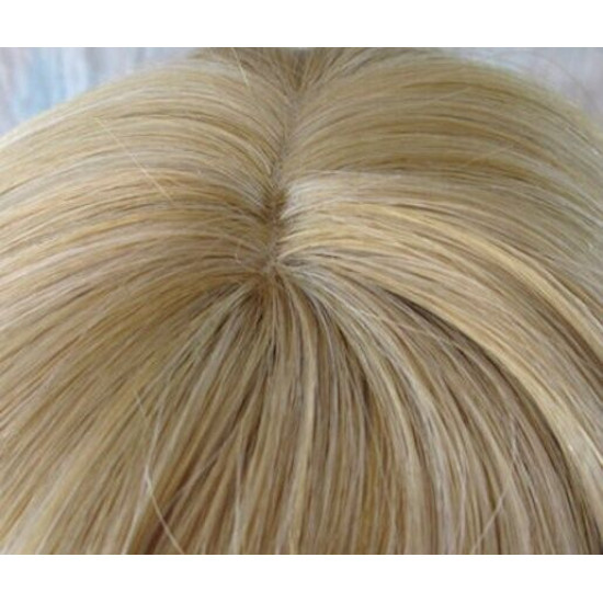 SHARON | Butterscotch Blonde Long Face Frame Wig Skin Part Layers