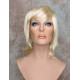 ALICIA S | Light Blonde Medium Wig Layered Skin Part Full Bangs