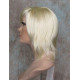 ALICIA S | Light Blonde Medium Wig Layered Skin Part Full Bangs