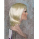 ALICIA S | Light Blonde Medium Wig Layered Skin Part Full Bangs