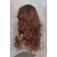 GABBY | Copper Auburn Long Wig Long Barrel Curls Skin Part HEAT OK Wigs 