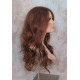 GABBY | Copper Auburn Long Wig Long Barrel Curls Skin Part HEAT OK Wigs 