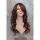 GABBY | Copper Auburn Long Wig Long Barrel Curls Skin Part HEAT OK Wigs 