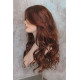GABBY | Copper Auburn Long Wig Long Barrel Curls Skin Part HEAT OK Wigs 