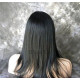 BEAUTY ADDICTION | Jet Black Long Wig Layers Bangs | Forever Young