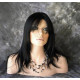 BEAUTY ADDICTION | Jet Black Long Wig Layers Bangs | Forever Young