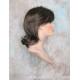 DEIDRE | Medium Brown Medium Wig Shag Long Bangs Flicked Back Ends
