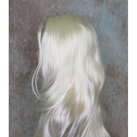LINDA XL | White Blonde Long Layers Wig Full Skin Top 28" 
