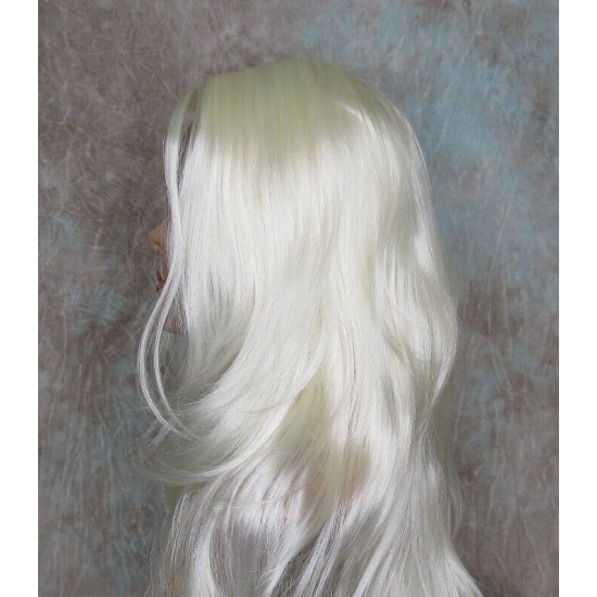 LINDA XL | White Blonde Long Layers Wig Full Skin Top 28" 