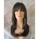 SHARON | Medium Brown Long Face Frame Wig Skin Part Layers