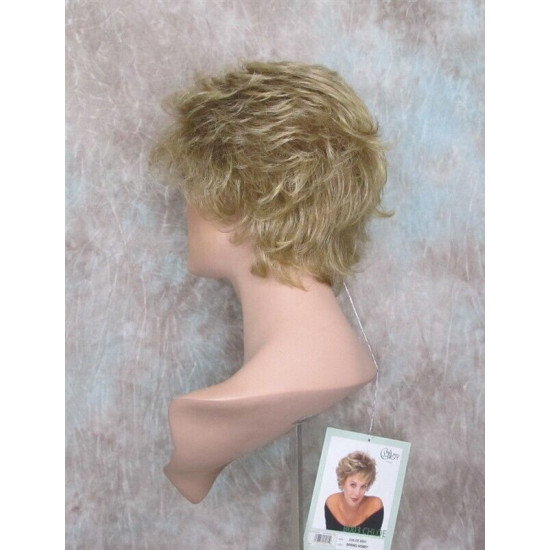 CHLOE | Medium Blonde Short Wig Stylish Cut Sleek Edges Euronext 