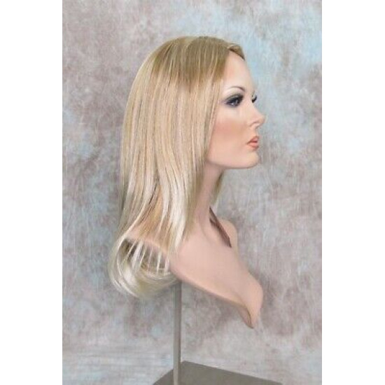 BRITTNEY | Strawberry Lighter Tips Long Wig Monofilament Part Long Layers