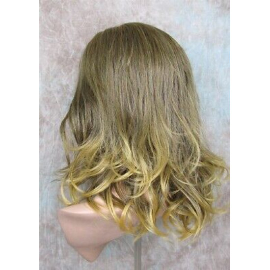 PARISIAN BOB | Med Ash Blonde Long Bob Monofilament Wig Heat OK | Forever Young 