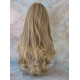 KRISTEN | Medium Blonde Mix Long Wig HEAT OK Layers Swept Bangs Skin Crown Wigs