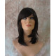 Thema | Dark Brown Auburn Mix Medium Wig Face Frame Layers Bangs | Adora 
