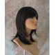 Thema | Dark Brown Auburn Mix Medium Wig Face Frame Layers Bangs | Adora 