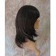Thema | Dark Brown Auburn Mix Medium Wig Face Frame Layers Bangs | Adora 