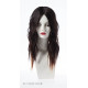 DEMI WAVE | Americano Brown Long Wig Mono Part Waves HEAT OK 