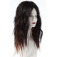 DEMI WAVE | Americano Brown Long Wig Mono Part Waves HEAT OK 