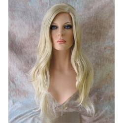 COSABELLA | Honey Blonde Long Wig Gentle Waves Layers Side Part | Forever Young