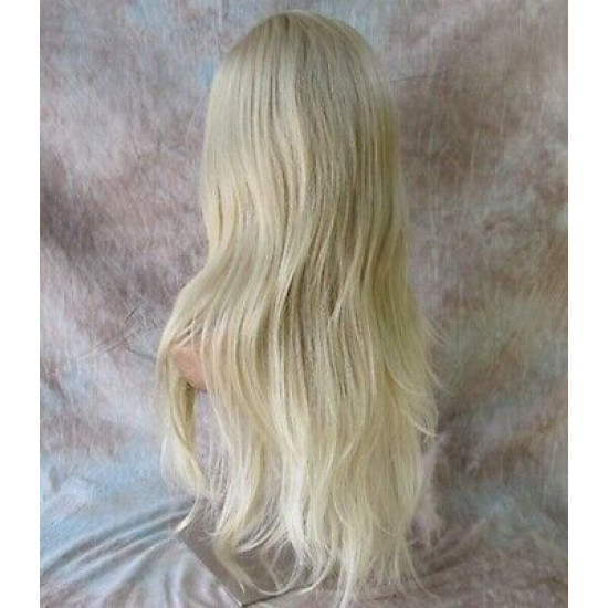 COSABELLA | Honey Blonde Long Wig Gentle Waves Layers Side Part | Forever Young