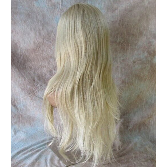 COSABELLA | Honey Blonde Long Wig Gentle Waves Layers Side Part | Forever Young