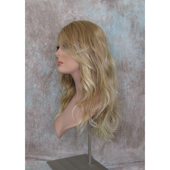 SUNDAY | Strawberry Blonde Mix Long Wig Heat OK Long Bangs Skin Part 