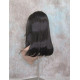 LOLITA | Dark Brown Long Wig Trendy Bob Skin Center Part 