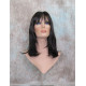 LOLITA | Dark Brown Long Wig Trendy Bob Skin Center Part 