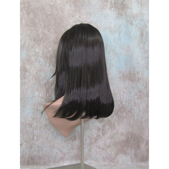 LOLITA | Dark Brown Long Wig Trendy Bob Skin Center Part 