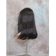 LOLITA | Dark Brown Long Wig Trendy Bob Skin Center Part 