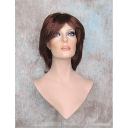 DEIDRE | Copper and Auburn Red Medium Wig Shag Long Bangs Flicked Back Ends