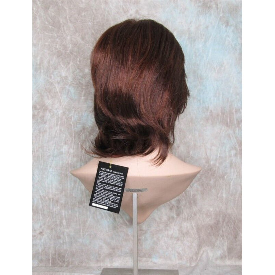 DEIDRE | Copper and Auburn Red Medium Wig Shag Long Bangs Flicked Back Ends