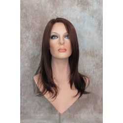 BRITTNEY | Dark Auburn Long Wig Monofilament Side Part Face Frame Long Layers 