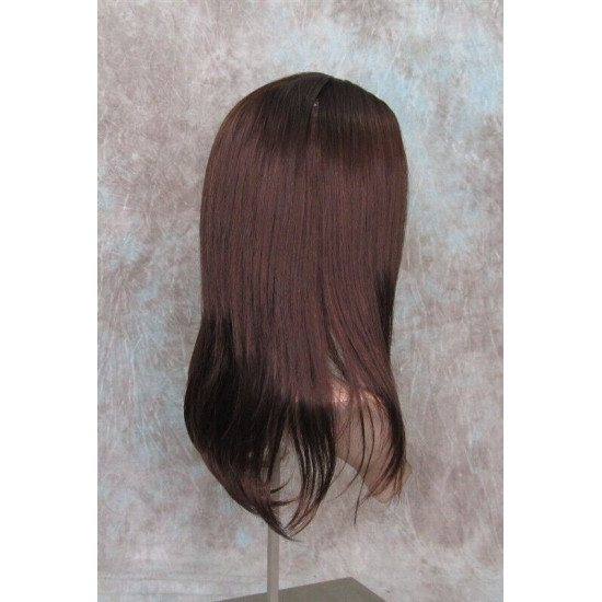 BRITTNEY | Dark Auburn Long Wig Monofilament Side Part Face Frame Long Layers 