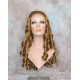 NAOMI | Strawberry Blonde Spiral Curls Long Wig Skin Top 