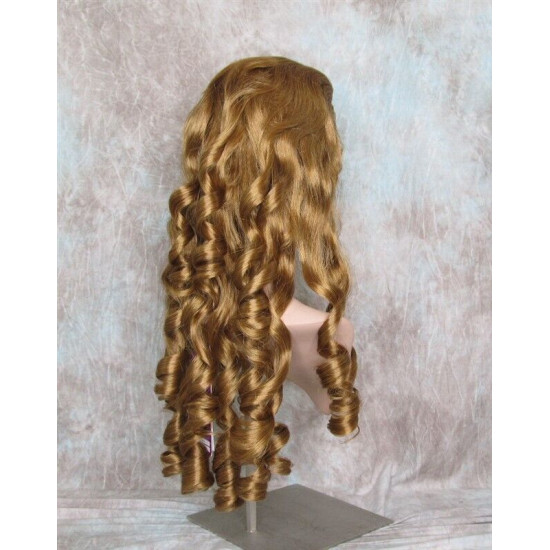 NAOMI | Strawberry Blonde Spiral Curls Long Wig Skin Top 