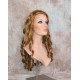 NAOMI | Strawberry Blonde Spiral Curls Long Wig Skin Top 