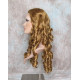 NAOMI | Strawberry Blonde Spiral Curls Long Wig Skin Top 